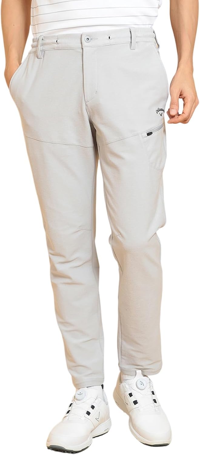 新品！ダグ付き！Callaway 8WAYストレッチパンツ LL ホワイト！ Callaway キャロウェイ 8WAYストレッチ ドビー ロングパンツ